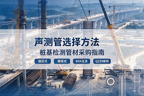 茌平声测管选型标准