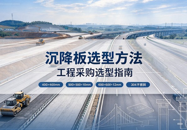 茌平沉降板选择方法